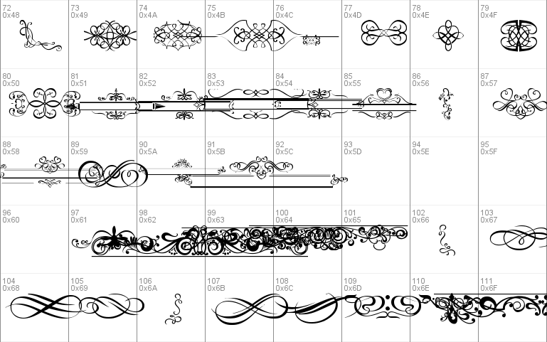 ornaments labels and frames