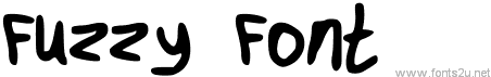 Fuzzy_Font