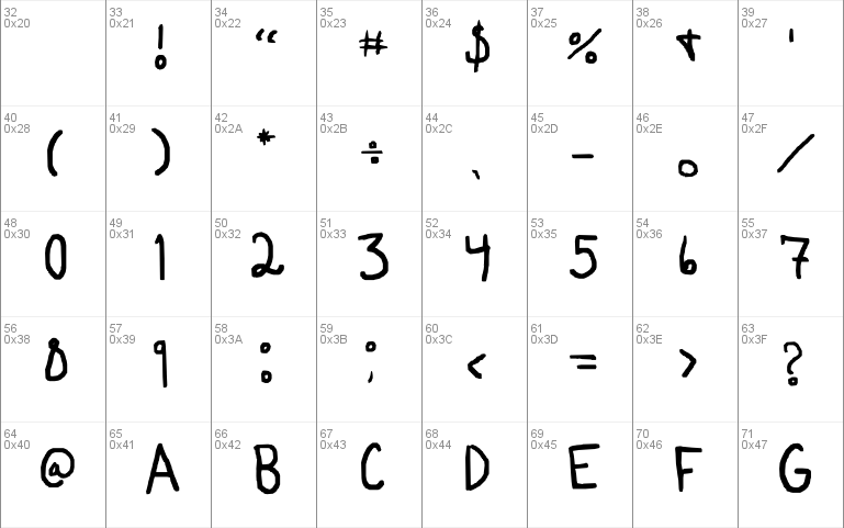 Siera'sFont1