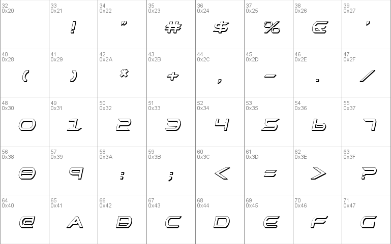 Promethean Shadow Italic