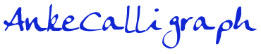 AnkeCalligraph