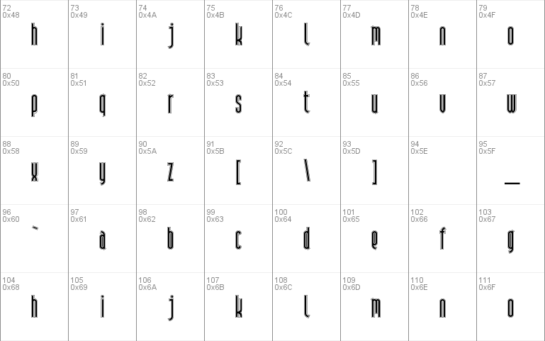 Andiron Outline NF