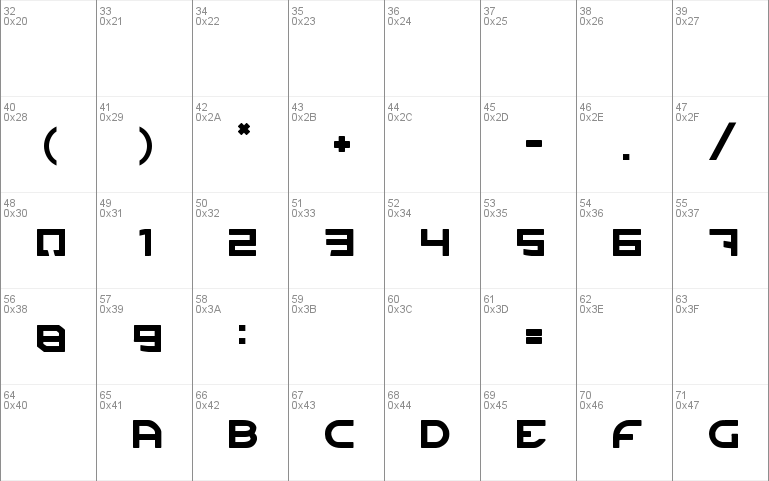 Sergeant TechnicFont 2