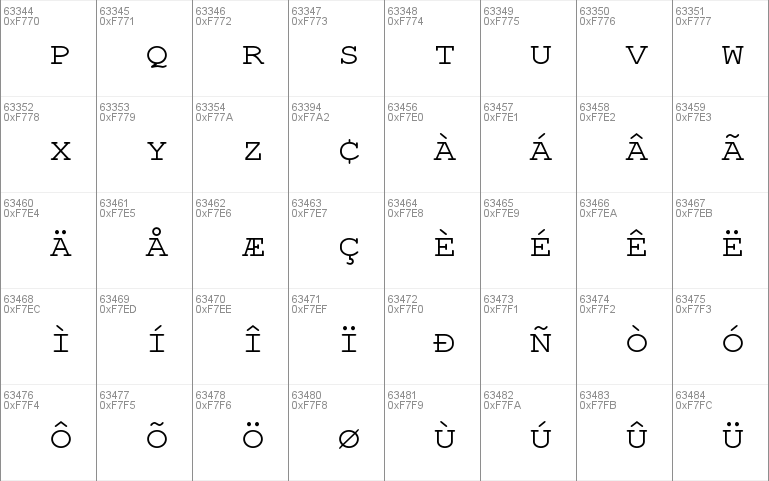 TeX Gyre Cursor