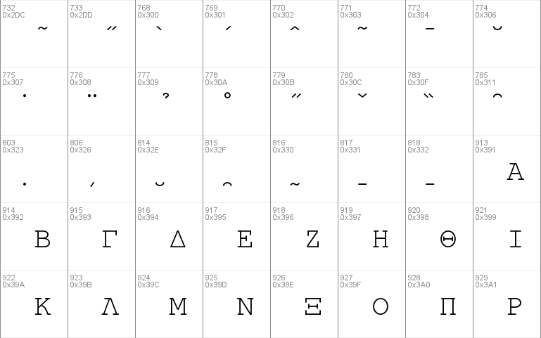 TeX Gyre Cursor