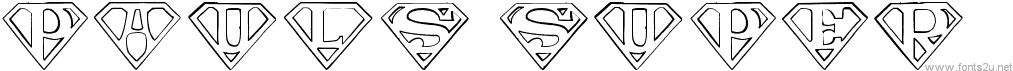 Pauls SUPER Font