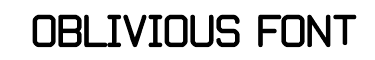 Obliviousfont