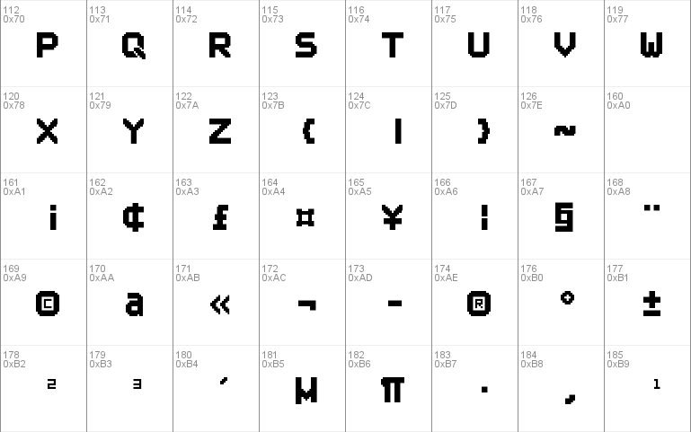 Outline Pixel7 Solid