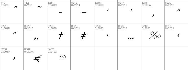 Presley Press Italic