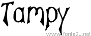 Tampy's Font