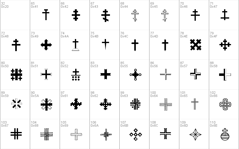 Christian Crosses III