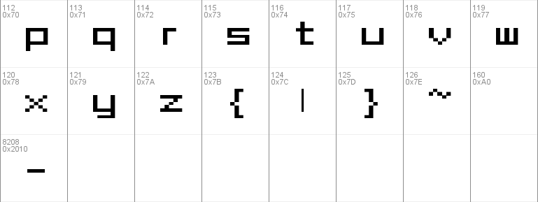 GAU_font_cube_R