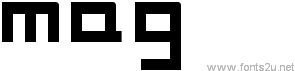 MAG Font