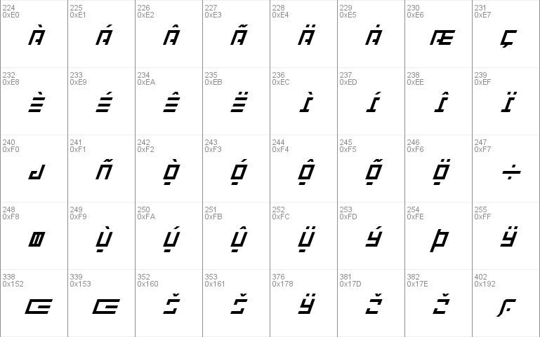 Repulsor Italic