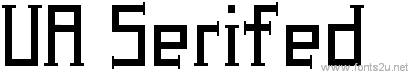 UA Serifed