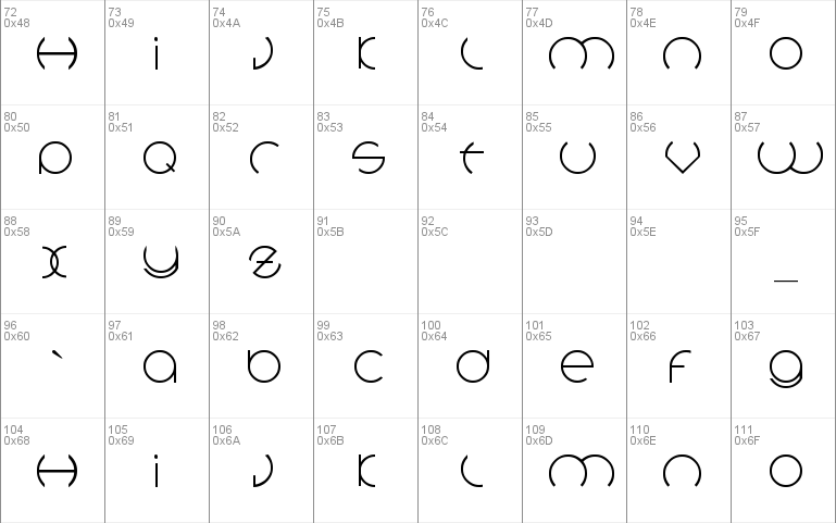 circlefont