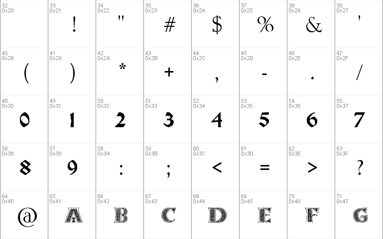 Pauls Celtic Font 3