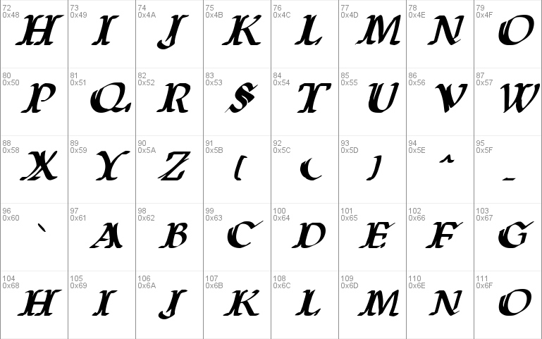 Wars of Asgard Italic