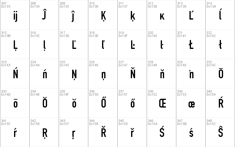 TGL 0-1451 Engschrift