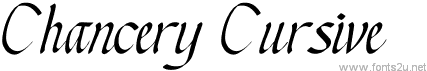 Chancery Cursive - DGL