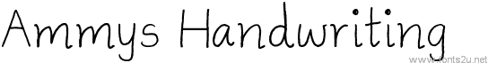 Ammys Handwriting