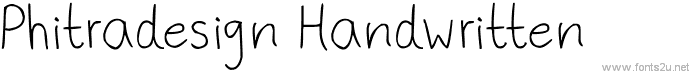 phitradesign Handwritten Thin