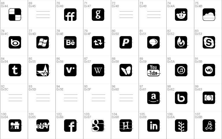 Social Networking Icons