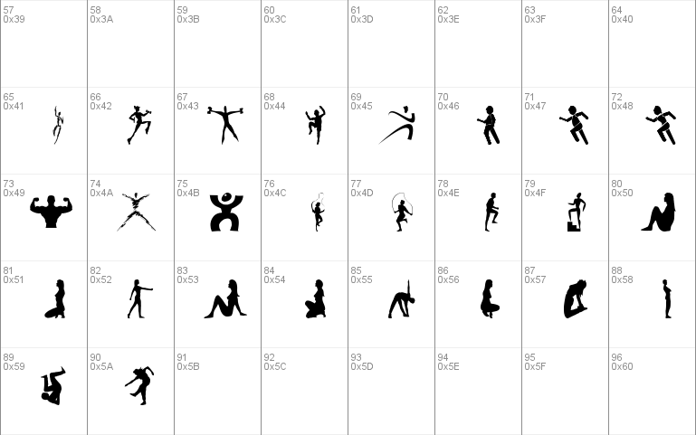 FitnessSilhouettes