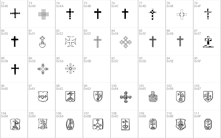 Christian Crosses IV