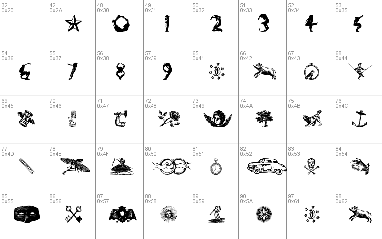 Infinite Dingbats