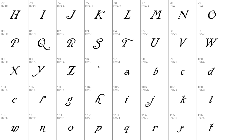 Rackham Italic