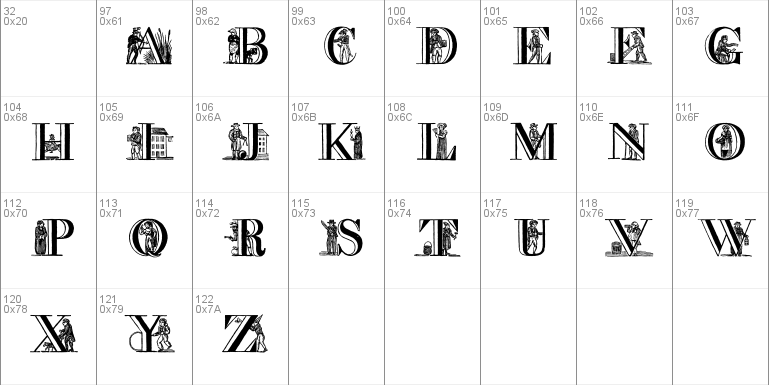 a picture alphabet