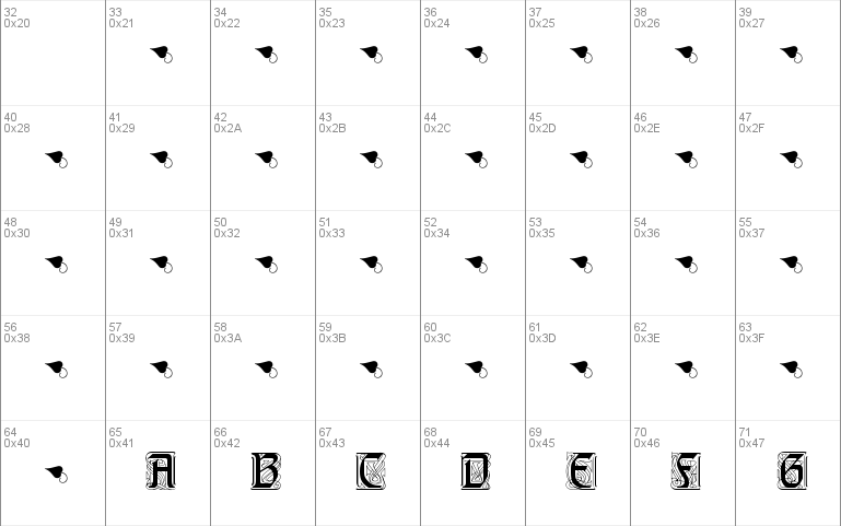 Augsburger Initials