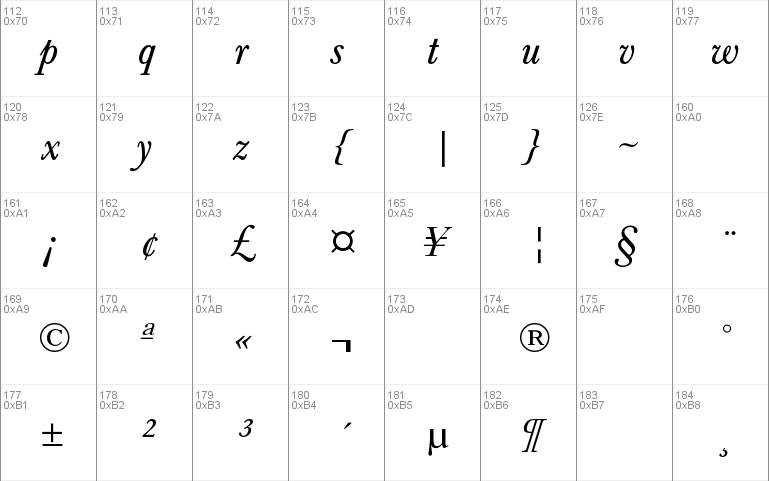 Baskerville-Normal-Italic