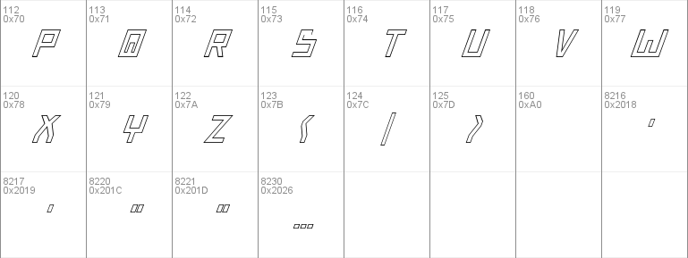 Bionic Type Out Italic