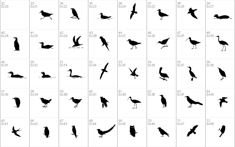 Bird Silhouettes