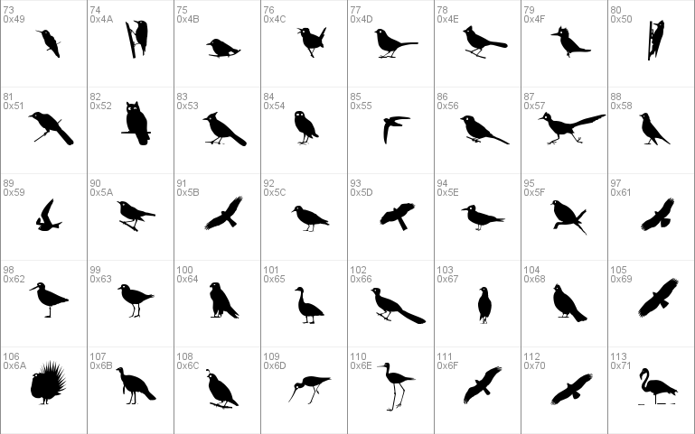 Bird Silhouettes