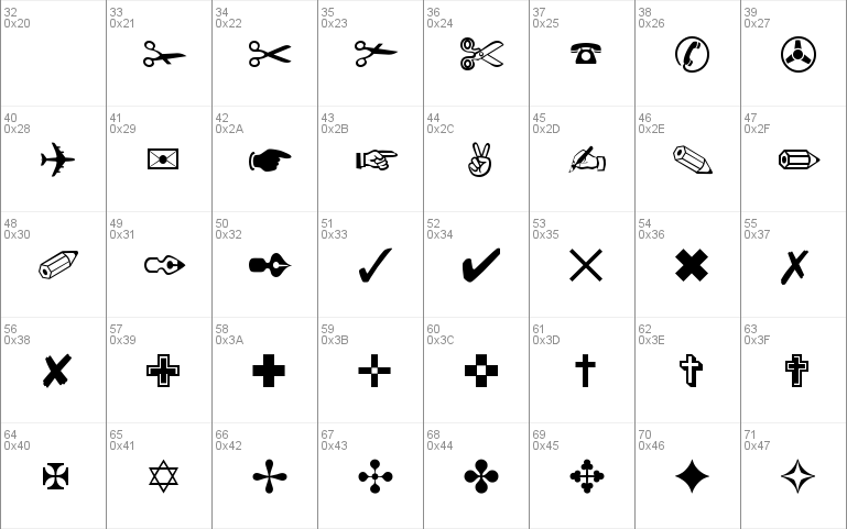 Chancery Ornaments SSi