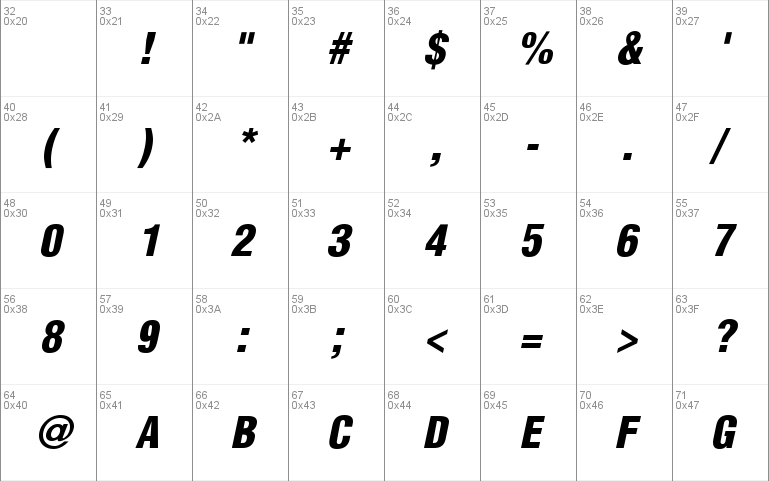 Context Black Condensed SSi