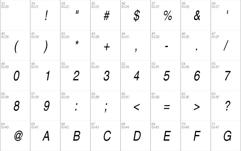 Context Extra Condensed SSi