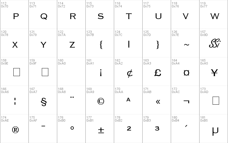 Copperplate Light SSi