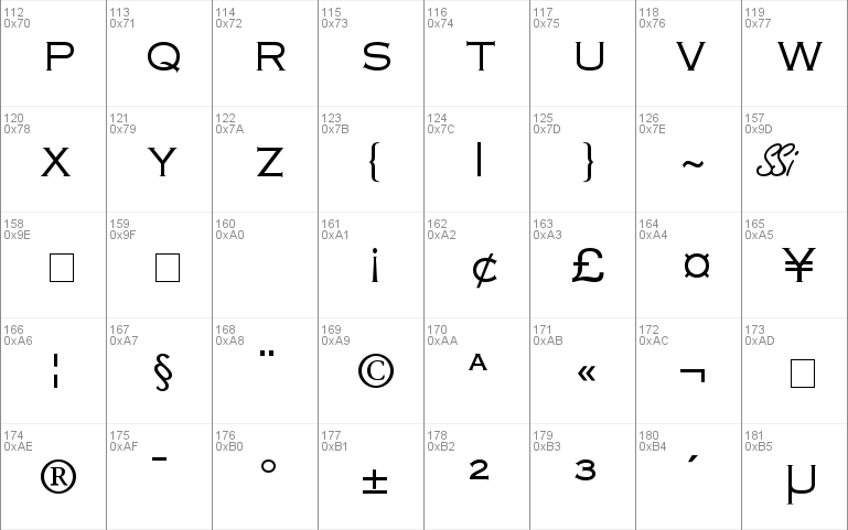 Copperplate SSi