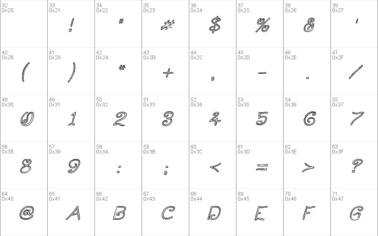 Curlmudgeon Hollow Italic