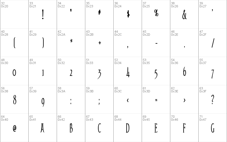 Echelon Condensed