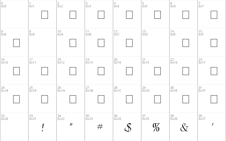 Elegans Script SSi