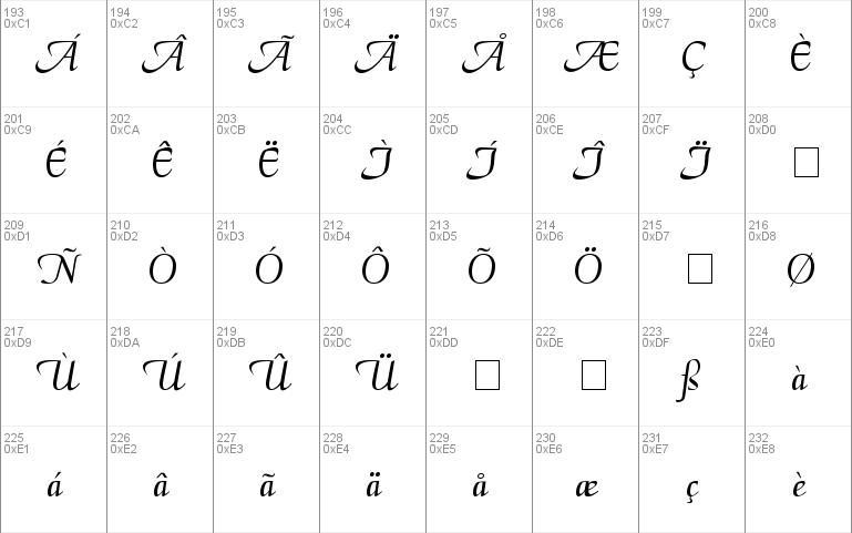 Elegans Script SSi