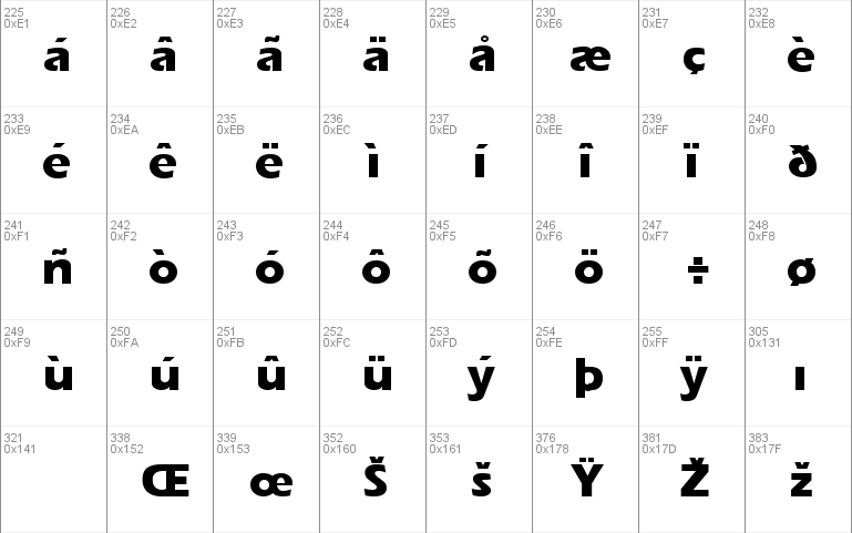 Ergoe Extrabold