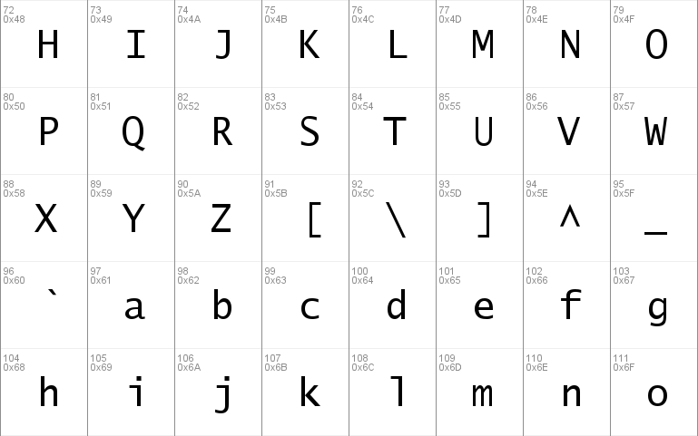 Excalibur Monospace