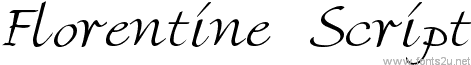 Florentine Script