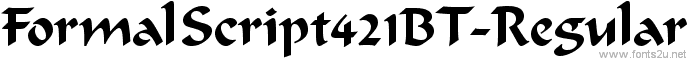 FormalScript421BT-Regular
